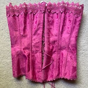 Frederick's of Hollywood Pink Corset
